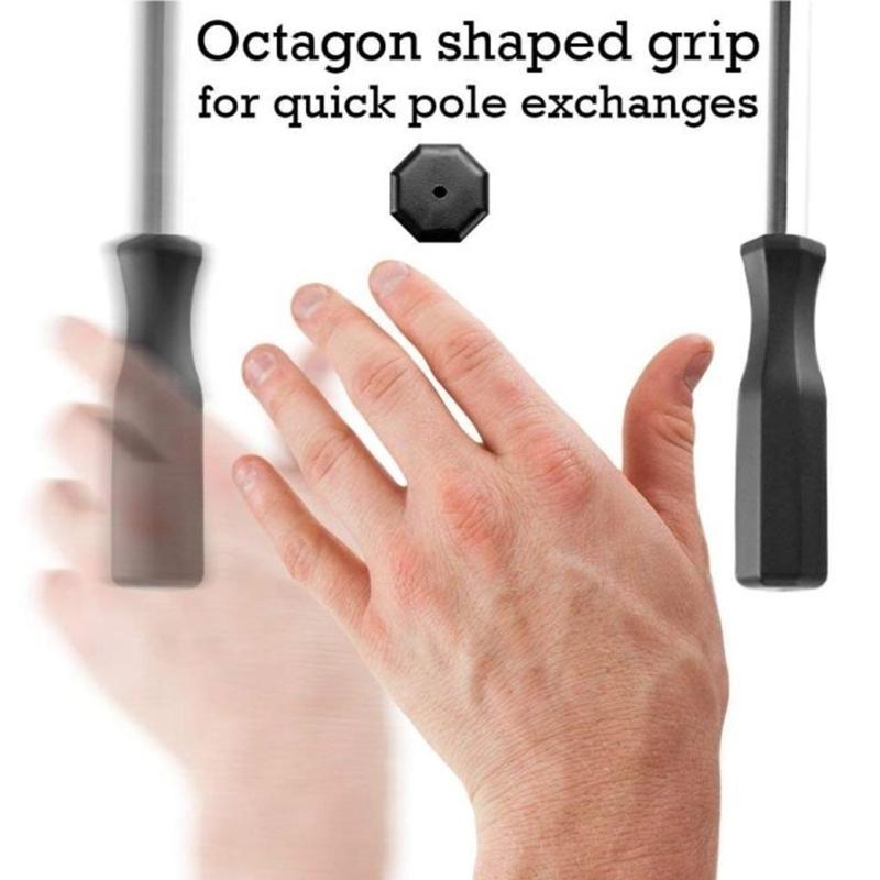 8PCS Plastic Octagonal Handle Caps Antislip Grip Foosball Machine Replacement Part For Table Soccer Maintenance