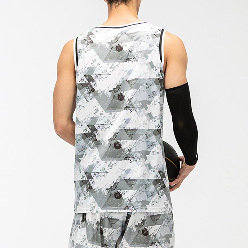 Under Armour Basketball Knit Sports Training Vest Men Tops White 21500108-100
