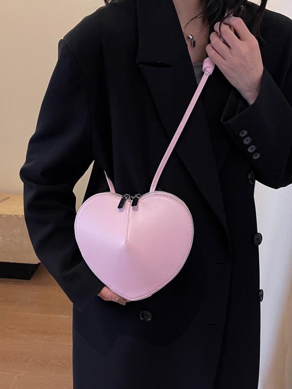 Fashion Bag Women's New Versatile Messenger Bag Mini Heart Bag