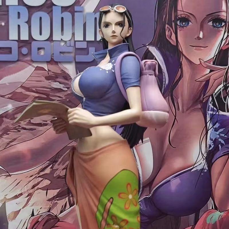 New 27Cmgk Nico Robin Action Doll-Integrated Desktop Ornaments Sexy Goddess Statue Collection Model Gift