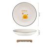 ZISIZ Cartoon Ceramic Animal Dinnerware