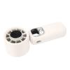 Portable Handheld Turbo Fan 100 Gears Ice Cooling Foldable Neck Hanging Mini Handheld Fan with LED Display for Travel