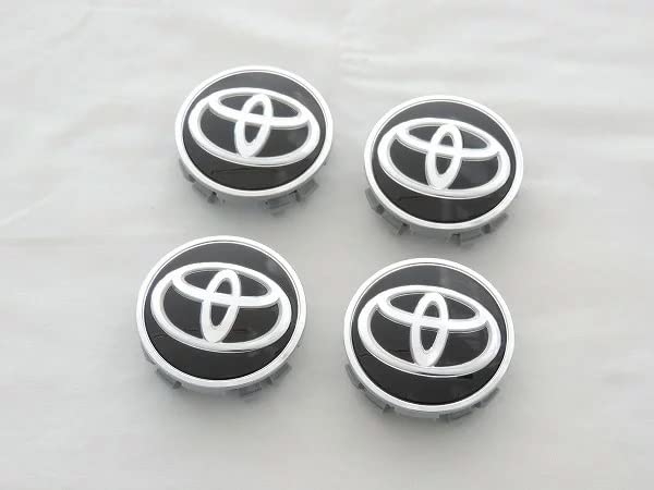 

Комплект из 4 черных алюминиевых колпаков ступицы для Toyota и Alphard, Vellfire, Noah, Voxy, C-HR чёрный