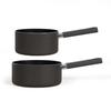 Set de 2 casseroles - LIVOO - MEP154N - Antiadhésif sans PFOA - Manche silicone - Tous feux