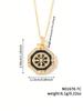1pc Minimalist Unique Octagonal Lacquered Copper Zirconia Pendant Necklace, High-End Niche Design Clavicle Chain, Versatile Gift