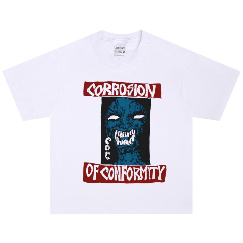Corrosion Of Conformity Graphic Tee, Casual Short Sleeve S