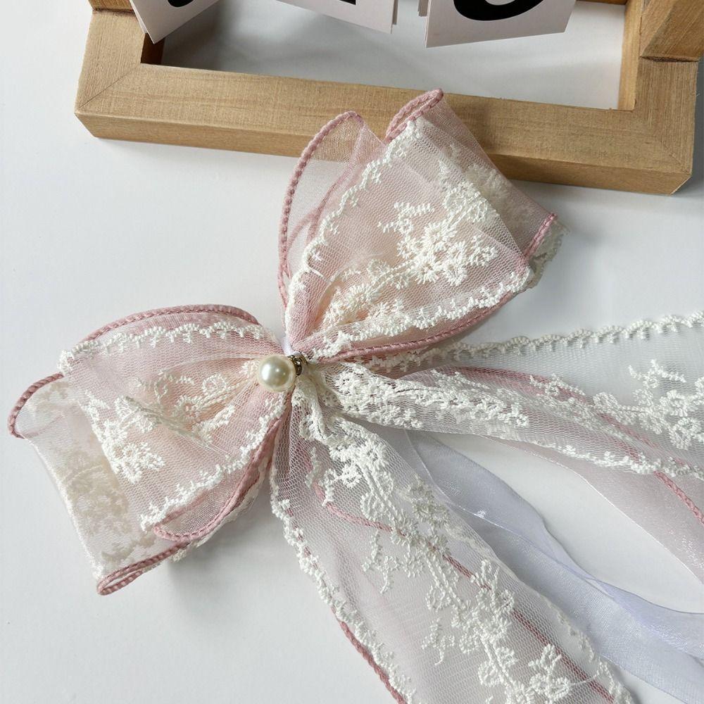 Lace Bow-knot Curtain Tieback Clip Easy Installation Exquisite Design Curtain Tieback Decorative Curtain Tied Belt