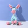 Plush Animal Dog Toy Squeaky Donkey Dog Giraffe Dog Chew Toy Stuffed Animal Toy for Puppy Teething Interactive Tug-of-War