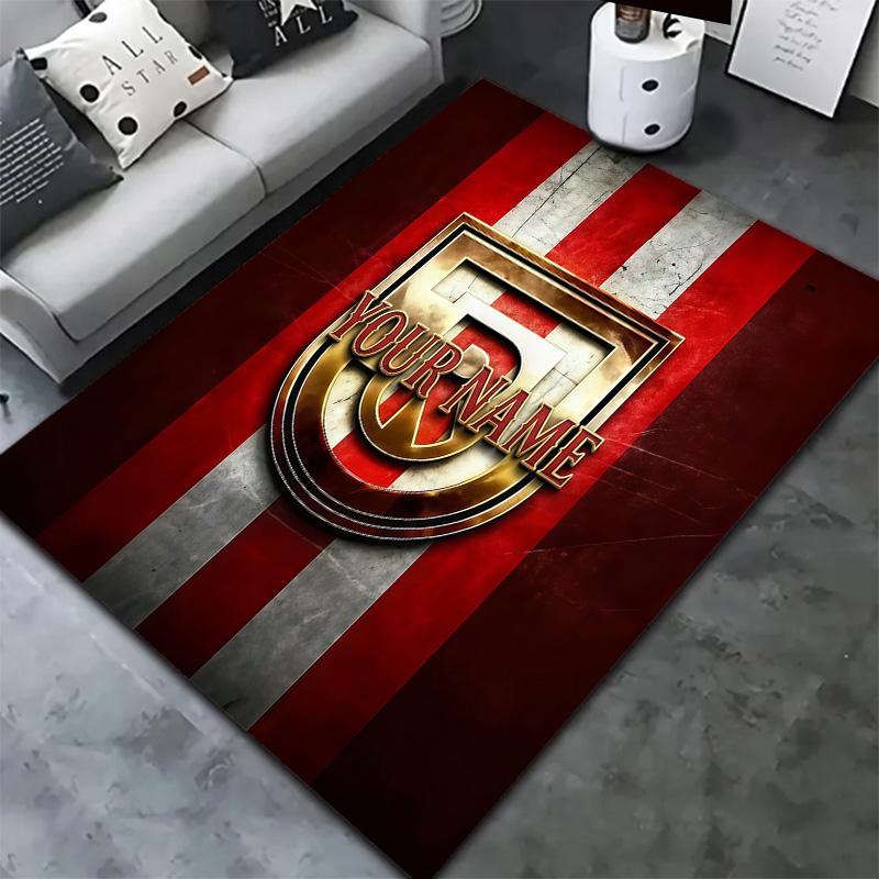 Ssv Jahn Regensburg Custom Name Carpet Rug For Living Room Bedroom Home Sofa Decoration Kids Play Nonslip Floor Mat