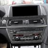Nálepky z uhlíkových vlákien na ovládanie klimatizácie klimatizácie pre BMW radu 6 M6 F12 F13 F06 2011-2018 M