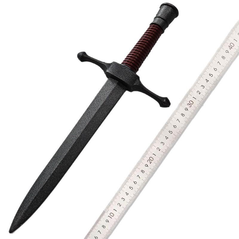 41cm/16.14in Training Sword Practice Cosplay Katana Model Props Samurai Holiday Gifts Outdoor Toys Collectible Display Ornaments