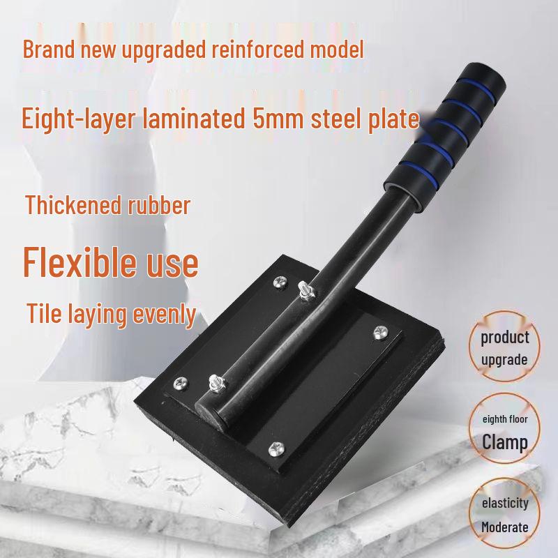 Tiler's Paddle Hammer: Rubber Mallet for Floor Tile Installation