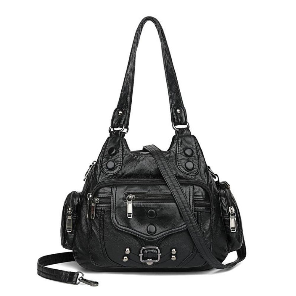 Grand sac à main polyvalent Vintage, mode, sac à main à simple épaule Oblique, sac pour femmes, sac lavable pour maman