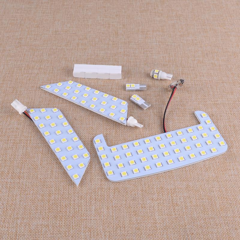 White Car Interior Reading LED Light Bulb Kit Fit for Toyota RAV4