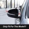 Exterior Door Side Rearview Mirror Cap Cover Stickers For Mercedes Benz C E Class W205 W213 GLC X253 LHD Car Accessories Trim