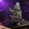 Huaqianguhh Funny Rocker Gnome Figurines, 3D Printed Musical Figurine with Guitar, Garden Decoration, Statue, Gift for Music Lovers