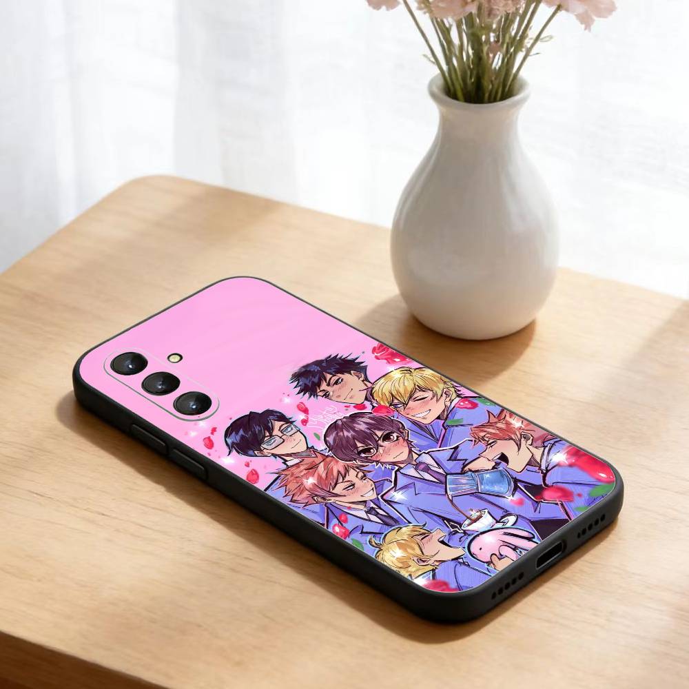 ouran high school host club  Phone Case For Samsung Galaxy A73,A21s,A22,A31,A52,A53,A71,A41Soft Black Shell