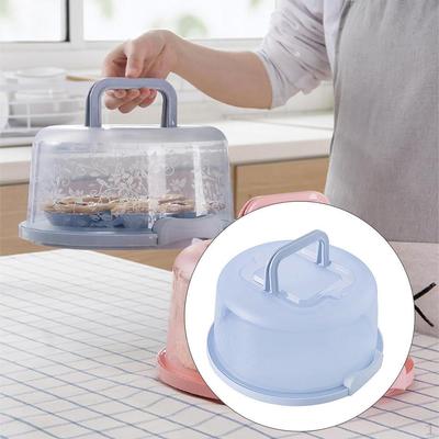 Portatorta rotondo con comoda maniglia per torte da 8 pollici