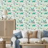 Forest Animals and Plants Wallpaper for Living Room and Bedroom 50x1000