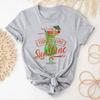 Tequila Lime And Sunshine Shirt Female Pop Culture Streetwear Top Tees Kawaii Graphic Breathable Gothic Colorful Trendy