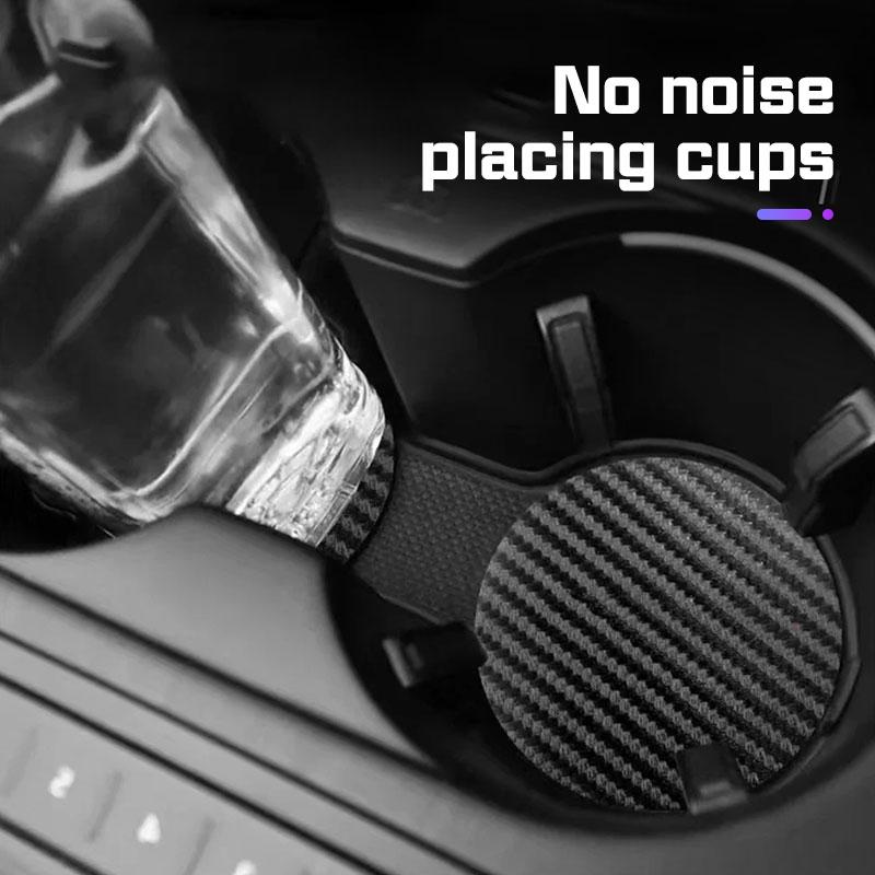 Car Coaster Water Cup Mat Accessories For BYD Seagull Song Plus F0 G3 Atto Han EV Yuan Tang F3 DM Qin Seal Dolphin Anti-slip Pad