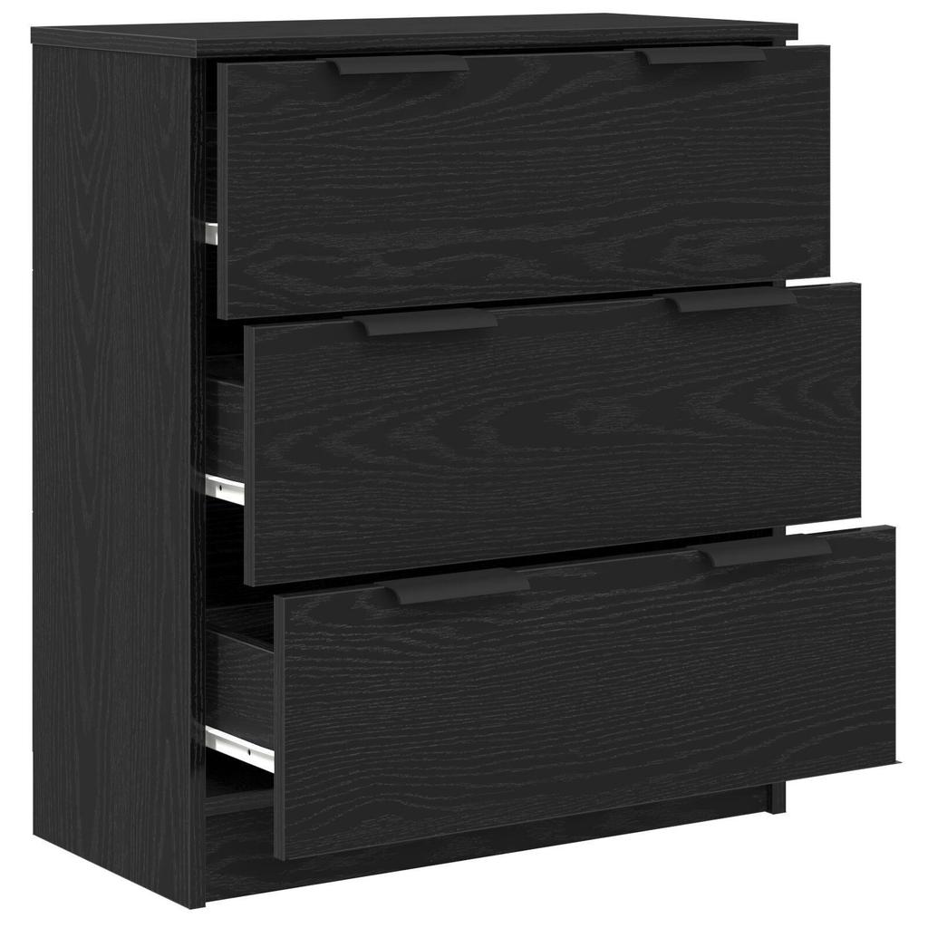 A Large Sideboard with Storage and Three Spacious Drawers, an Entryway Storage Cabinet, and a Bedside Table for the Bedroom, 60x30x70 Cm