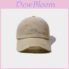 Baseball Cap Men Women Vintage Washed Cotton Wide Brim Sun Hat For Streetwear
