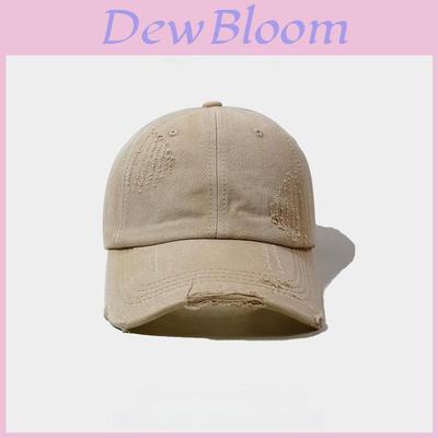 Baseball Cap Men Women Vintage Washed Cotton Wide Brim Sun Hat For Streetwear