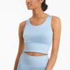 Puma Exhale Solid Moisture Wicking Comfortable Solid Color Sports Tank Top Women Tops Light-Blue 520069-89