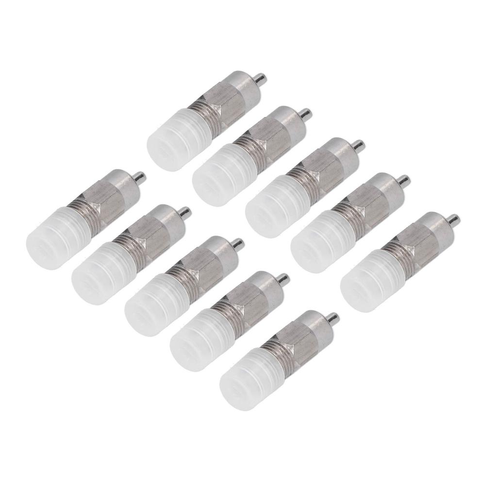 Hühner Tränkenippel Edelstahl Schraubstil Wasser Trinkspender für Kleintiere Bauernhof