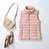 2025 Women's Lightweight Sleeveless Vest - Warm Short Down Jacket for Autumn/Winter.