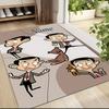 Custom Name Mr. Bean's Adventure Carpet Rug Customizable Soft Washable Anti-Slip Home Living Room Sofa Mats Personalized Rug. 0909292
