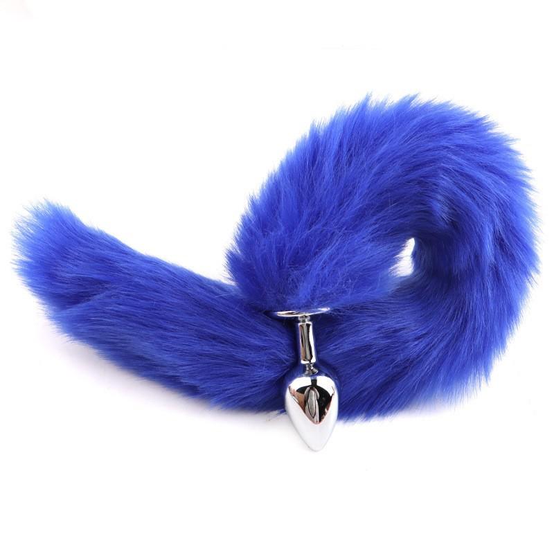 Fox Tails Anal Plug Metal Anal Sex Toys Butt Plug Sex Games Role Play Cosplay Toys Men And Women Sex Toys