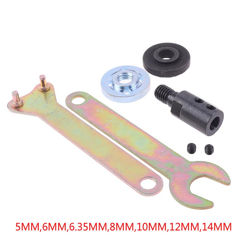 M10 Drill Saw Spindle Chuck Adapter Grinding Polishing Shaft Connecting Rod