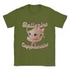 Ballerina Cappuccina T Shirt For Men Summer  Funny Coffee Meme  Streetwear T-Shirts Comfortable Tees Plus Size Design Tops