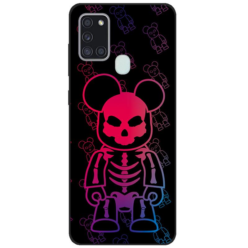 For Samsung A21s SM-A217F/DSN Back Cover tpu Soft Silicone Phone Case For Samsung Galaxy A21s Case Mobile Phone black coque new