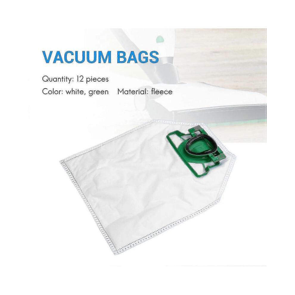12 Packs for Vorwerk Kobold Vk200 Dust Bag Fp200 Dust Bag