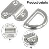 Lashing Ring 316 Stainless Steel D Ring Folding Pad Eye