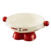 Dopamine Fruit Plate Multifunctional High Footed Candy Snacks Plater Bottom Drainage Handle High Footed Tray Desktop Ornament