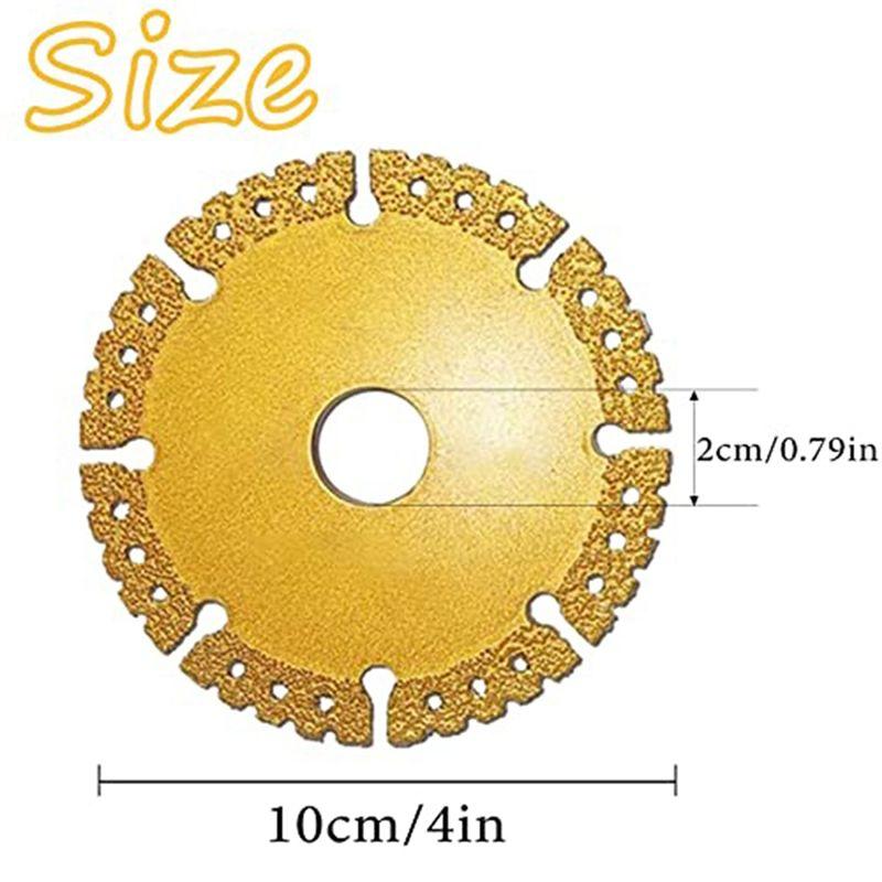 AEE2-5Piece Indestructible Disc For Grinder Angle Grinder Cutting Disc Indestructible Disc 2.0 For Smoothly Cutting,Chamfering G