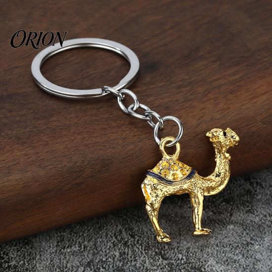 Metal Key Chain Alloy Camel Keychain for Backpack, Animal Shaped Shape Pendant Keyring Pendant, Handbags Backpack Decorative Accessories Travel