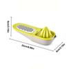 2-In-1 Juicer Lemon Press Household Fruit Vegetable Slicer Shavings Manual Orange Press Multifunctional Kitchen Gadgets Tool