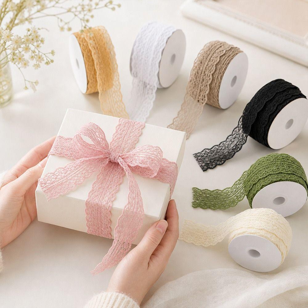 25 Yards Lace Ribbon 4.5cm DIY Decor Creative Gifts Packaging Material