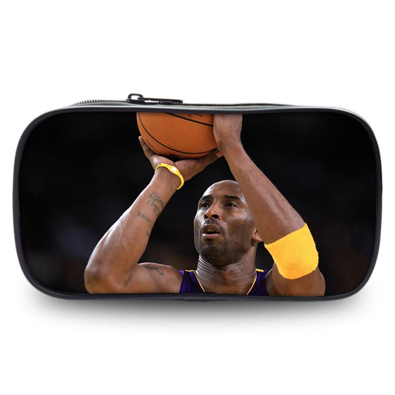 Trousse NBA Allstar Sac de Rangement Grande Capacité en Nylon pour Étudiants et Usage de Bureau