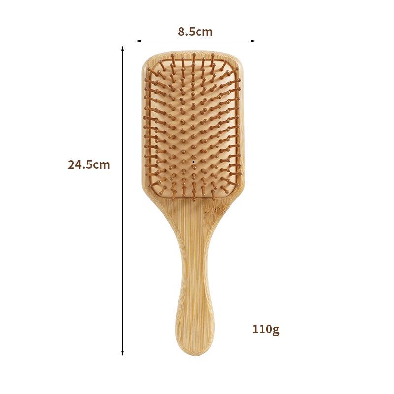 Bamboo Air Cushion Anti-Static Scalp Massage Comb for Women
