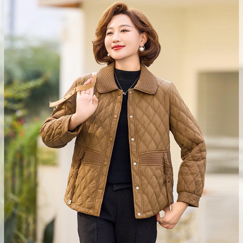 

Women s Lightweight Lapel Cotton Padded Jacket XL