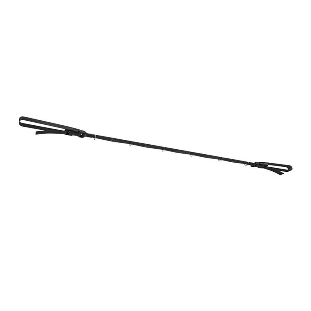 Car Clothesline Multifunctional Car Storage Adjustable with Reinforced Clamp Black