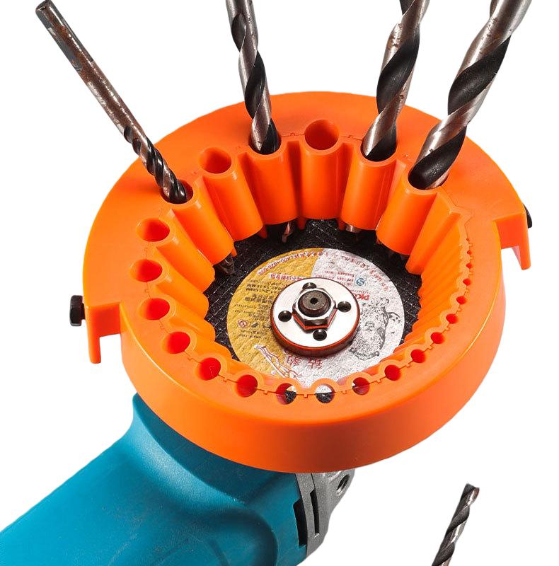 Drill Bit Sharpener for 2–13 Mm Drills Drill Bit Sharpening Fixture of Angle Grinder