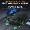 Portable Spot Welder, 4-Gear Adjustable Battery Welder for 18650 Battery Welding Nickel Sheets Iron Stainless Steel, Welder Machine with LCD