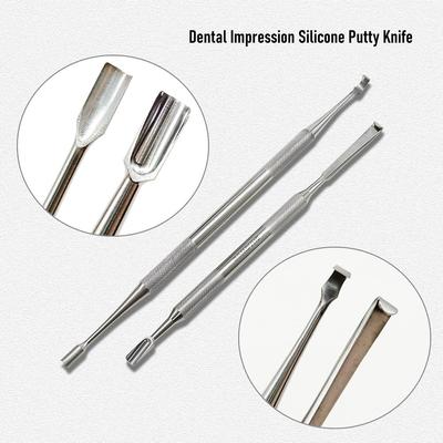 Dental Kitt Messer Abdruck Silikon Kitt geschnitten Gestaltung Cutter Liefert Wachs Carving Form Form Werkzeug Klinge Trimmen Dental Labor